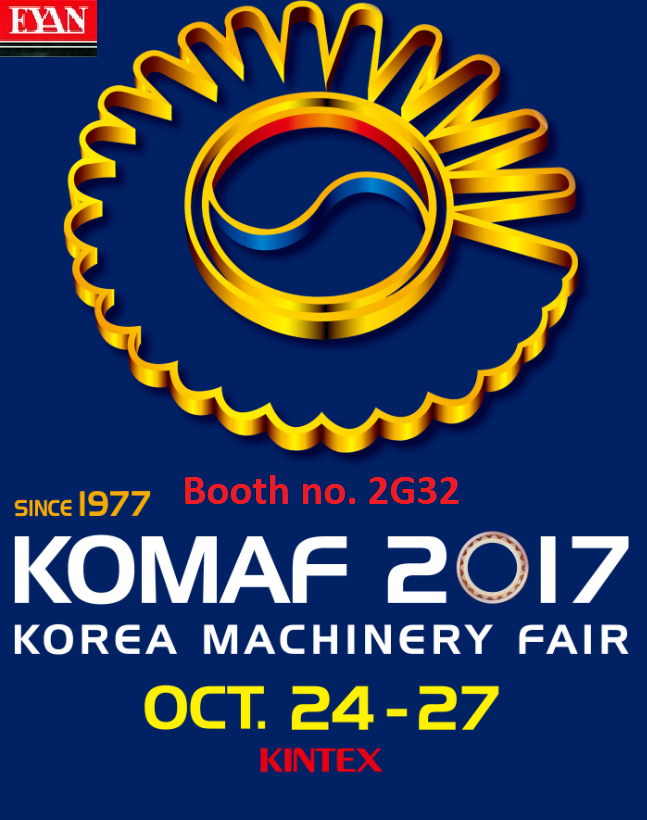 Korea Machinery Fair 2017, KOMAF